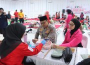 Aksi Kemanusiaan Hari Bhayangkara: Polres Langkat Kumpulkan 381 Kantong Darah
