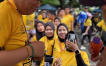 Borong Jajanan CFD, Ketum Hipmi Langkat Dukung Pedagang Lokal
