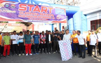 HUT Bhayangkara ke-80 di Binjai Jadi Pesta Rakyat, Jalan Santai hingga Banjir Hadiah
