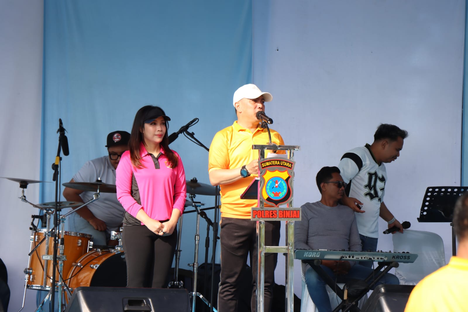 HUT Bhayangkara ke-80 di Binjai