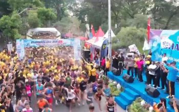 HUT Bhayangkara ke-80 di Langkat Pecah! Fun Run, Barongsai hingga Cek Kesehatan Gratis Diserbu Warga