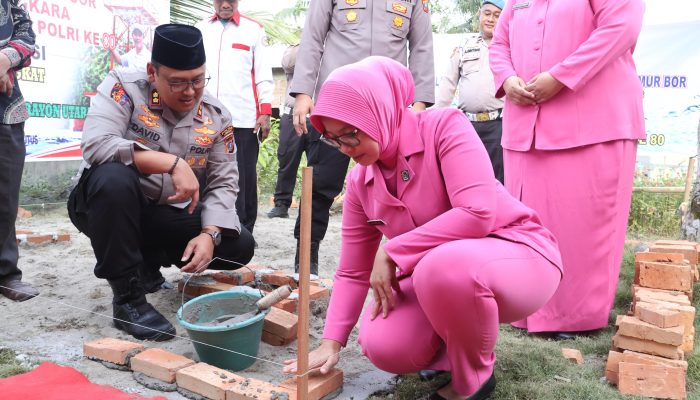 Hari Bhayangkara ke-80, Kapolres Langkat Hadirkan Solusi Air Bersih untuk Warga Tanjung Putus