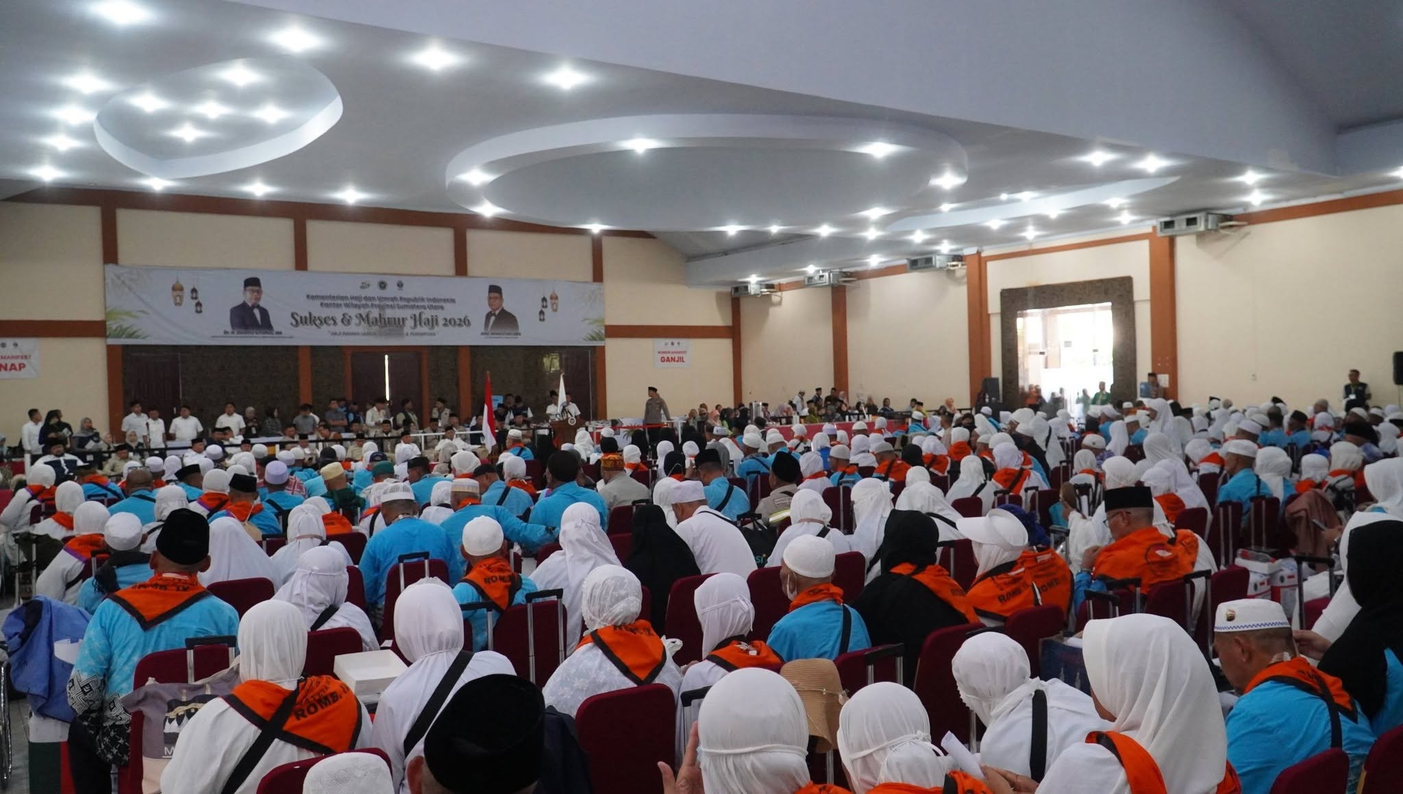Kepulangan Jemaah Haji Langkat
