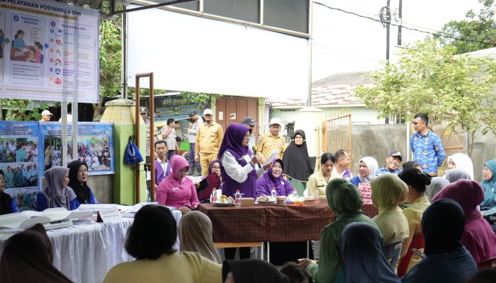 Ketua Tim Pembina Posyandu Binjai Tinjau Langsung Layanan Kesehatan Masyarakat