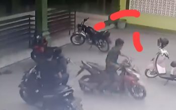 Modus Numpang Tidur di Masjid Amaliyah Stabat, Seorang Pria Curi Motor Pengutip Infak