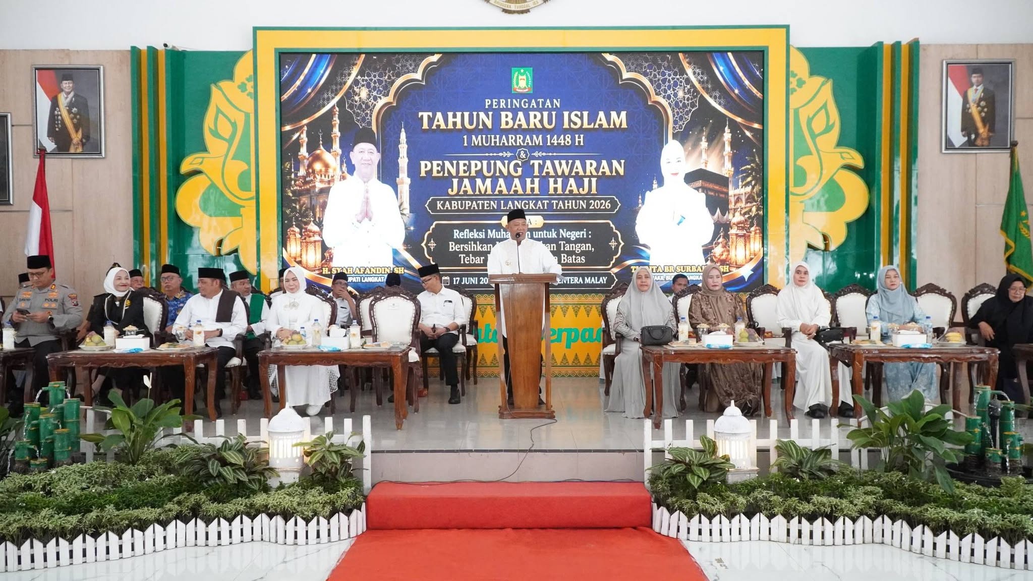 Bupati Langkat Sambut Kepulangan 398 Jamaah Haji 2026