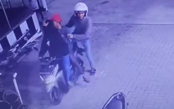 Komplotan Curanmor Bawa Kabur Honda Vario di SPBU Dendang Stabat