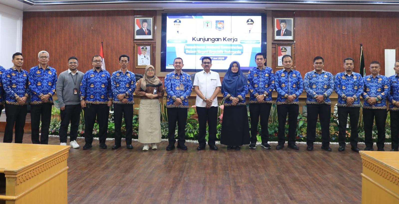Sekdako Binjai Sambut Itjen Kemendagri, Evaluasi Jadi Momentum Perkuat Kinerja Pemerintahan
