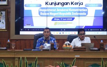 Sekdako Binjai Sambut Itjen Kemendagri, Evaluasi Jadi Momentum Perkuat Kinerja Pemerintahan