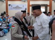 Syah Afandin Sambut Kepulangan 356 Jamaah Haji Langkat, Satu Wafat di Tanah Suci