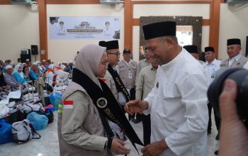 Syah Afandin Sambut Kepulangan 356 Jamaah Haji Langkat