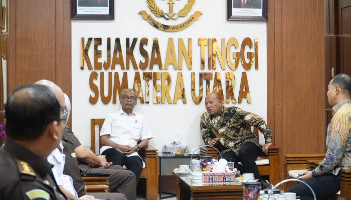 Syah Afandin Temui Kajati Sumut Bahas Pemerintahan yang Lebih Bersih