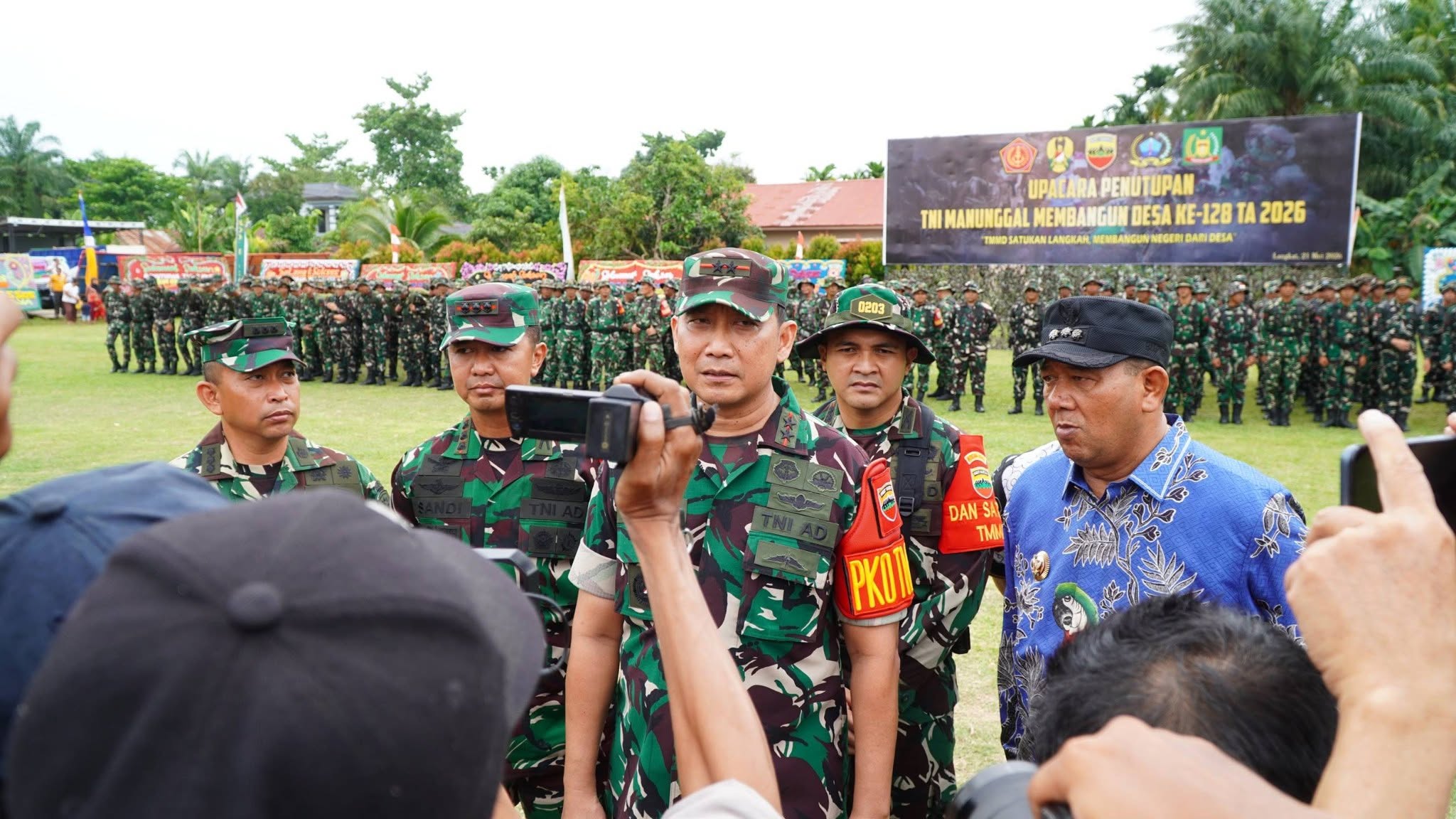 TMMD ke-128 di Langkat Resmi Ditutup