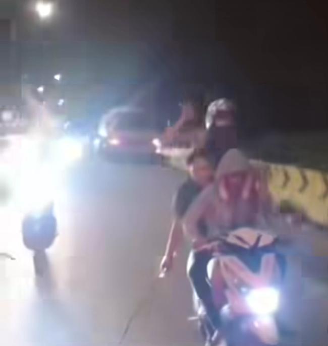 Viral Konvoi Remaja Bersenjata Tajam di Pangkalan Brandan