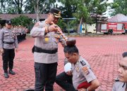 53 Personel Polres Langkat Naik Pangkat, Kapolres: Jadikan Amanah untuk Layani Masyarakat Lebih Baik