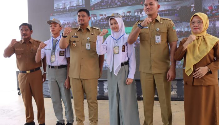 Buka MPLS di Binjai, Bobby Nasution Tekankan Karakter, Sekolah Gratis dan Perang Melawan Narkoba