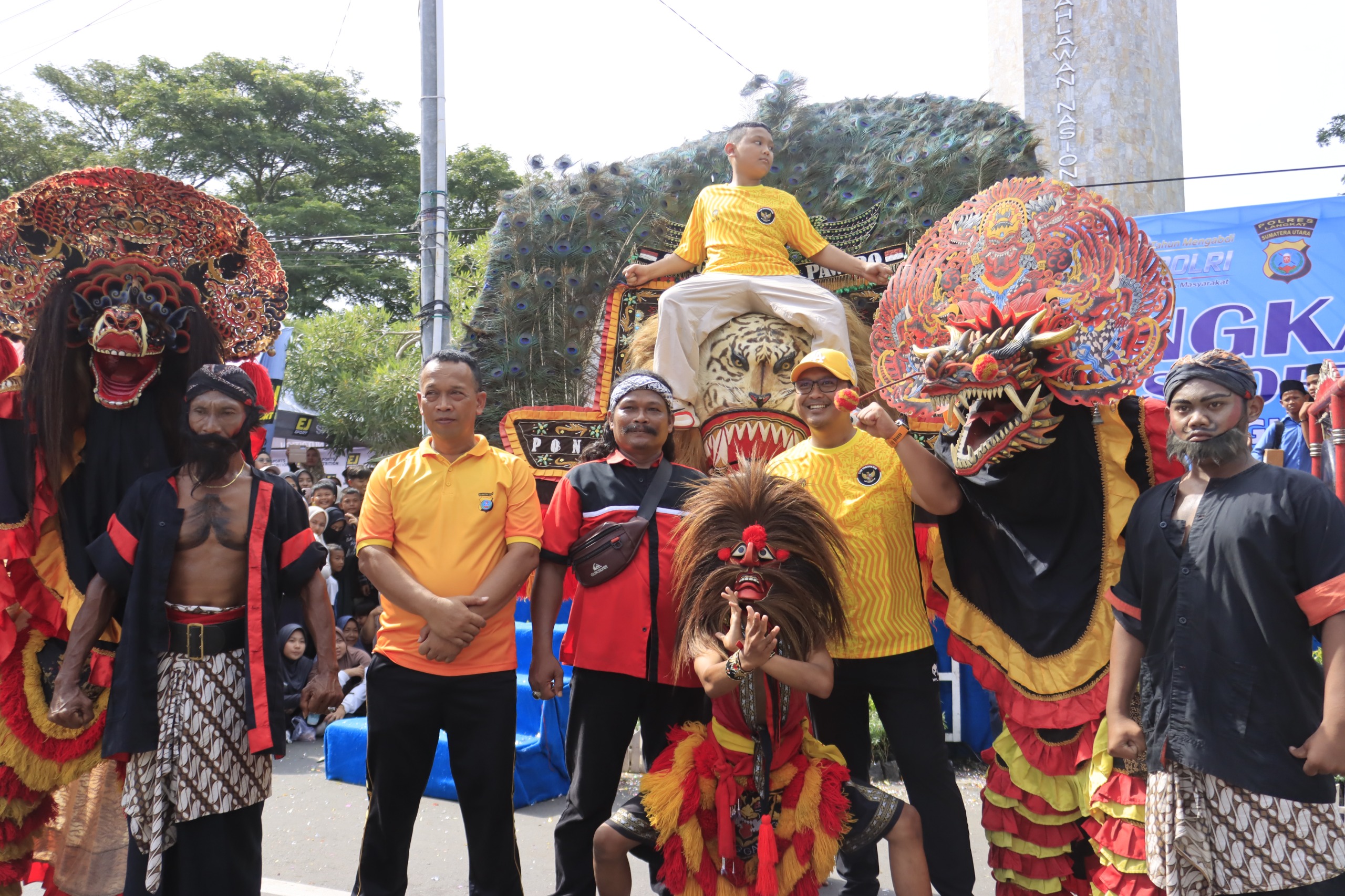 HUT Bhayangkara di Langkat