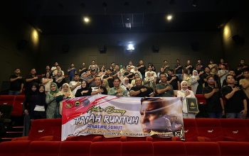 Densus 88 Gandeng Pemprov Sumut dan Aksha Brata Gelar Nobar Film Tanah Runtuh, Gaungkan Pesan Anti-Radikalisme
