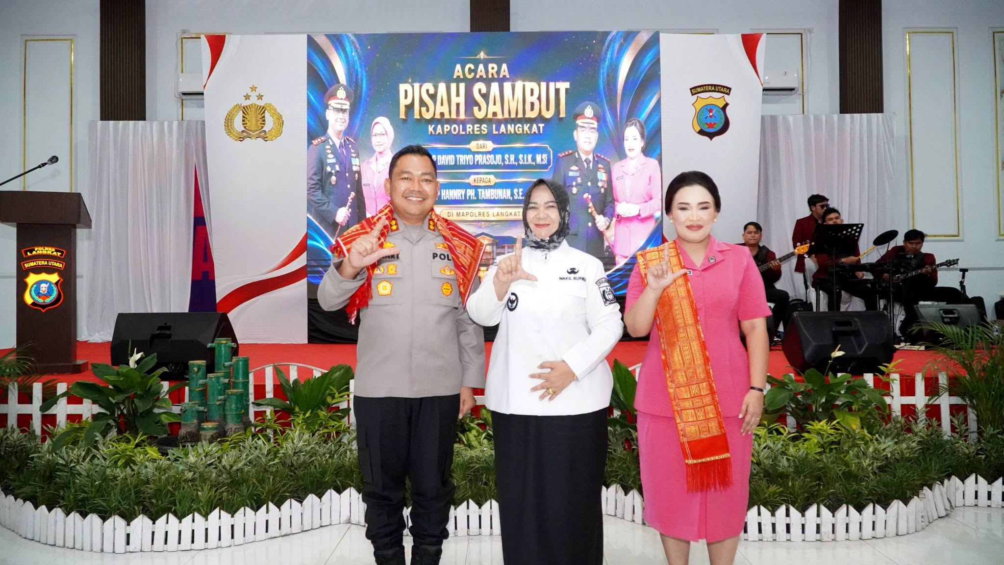 Kapolres Langkat Sertijab
