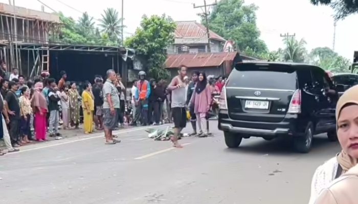Perjalanan Menuju Undangan Berujung Duka, Pasutri Tewas dalam Kecelakaan di Tanjung Beringin Hinai