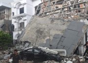 Ledakan Dahsyat Hancurkan Rumah Mewah di Grand Polonia Medan, Empat Orang Masih Dicari