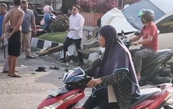 Pejalan Kaki Pengutip Infak Ditabrak Avanza di Simpang Maut Stabat, Pengemudi Ketum PB Himala