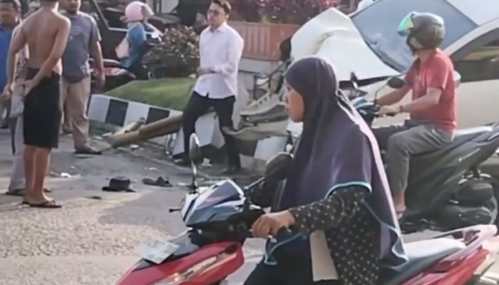Pejalan Kaki Pengutip Infak Ditabrak Avanza di Simpang Maut Stabat, Pengemudi Ketum PB Himala