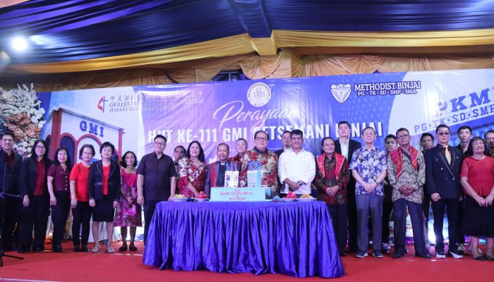 Pemko Binjai Hadiri HUT GMI Getsemani dan PKMI, Tegaskan Komitmen Jaga Toleransi