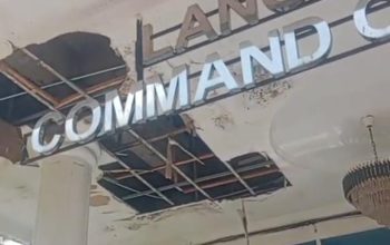 Plafon Gypsum Kantor Bupati Langkat Rusak Parah, Warga Soroti Kondisi Gedung Pemerintahan