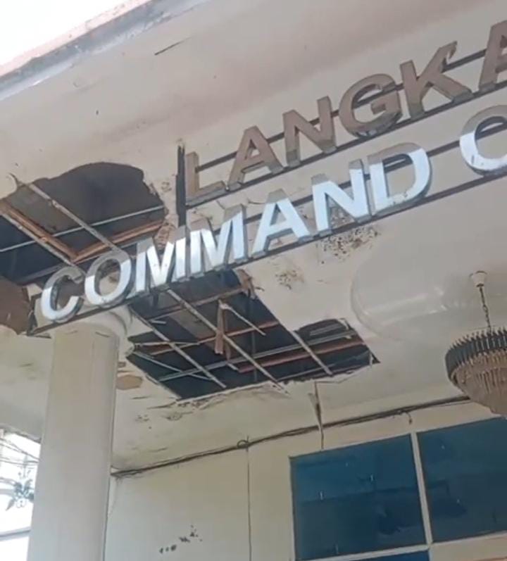 Plafon Gypsum Kantor Bupati Langkat
