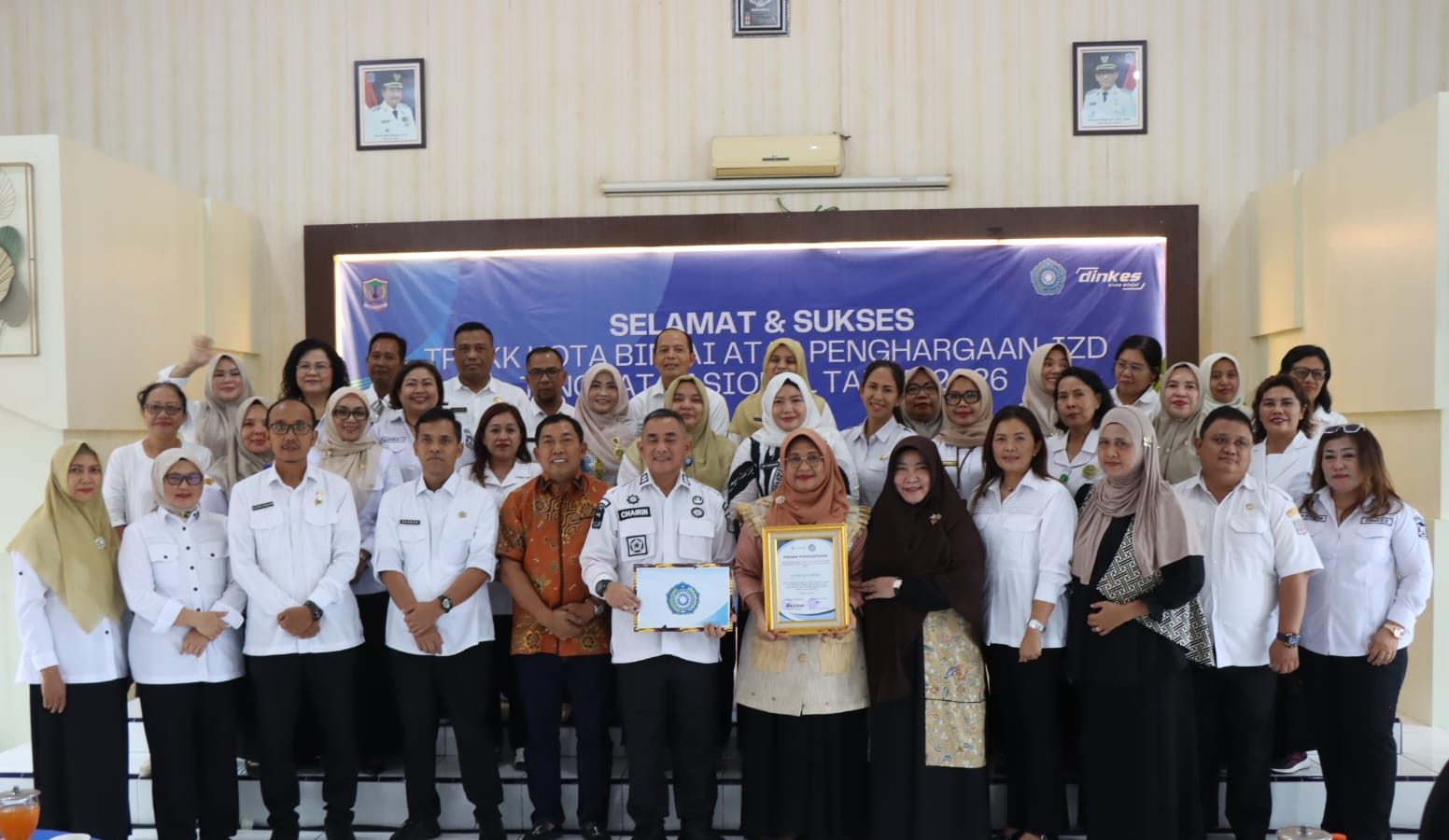 Prestasi Nasional! Binjai Raih Penghargaan Imunisasi Zero Dose