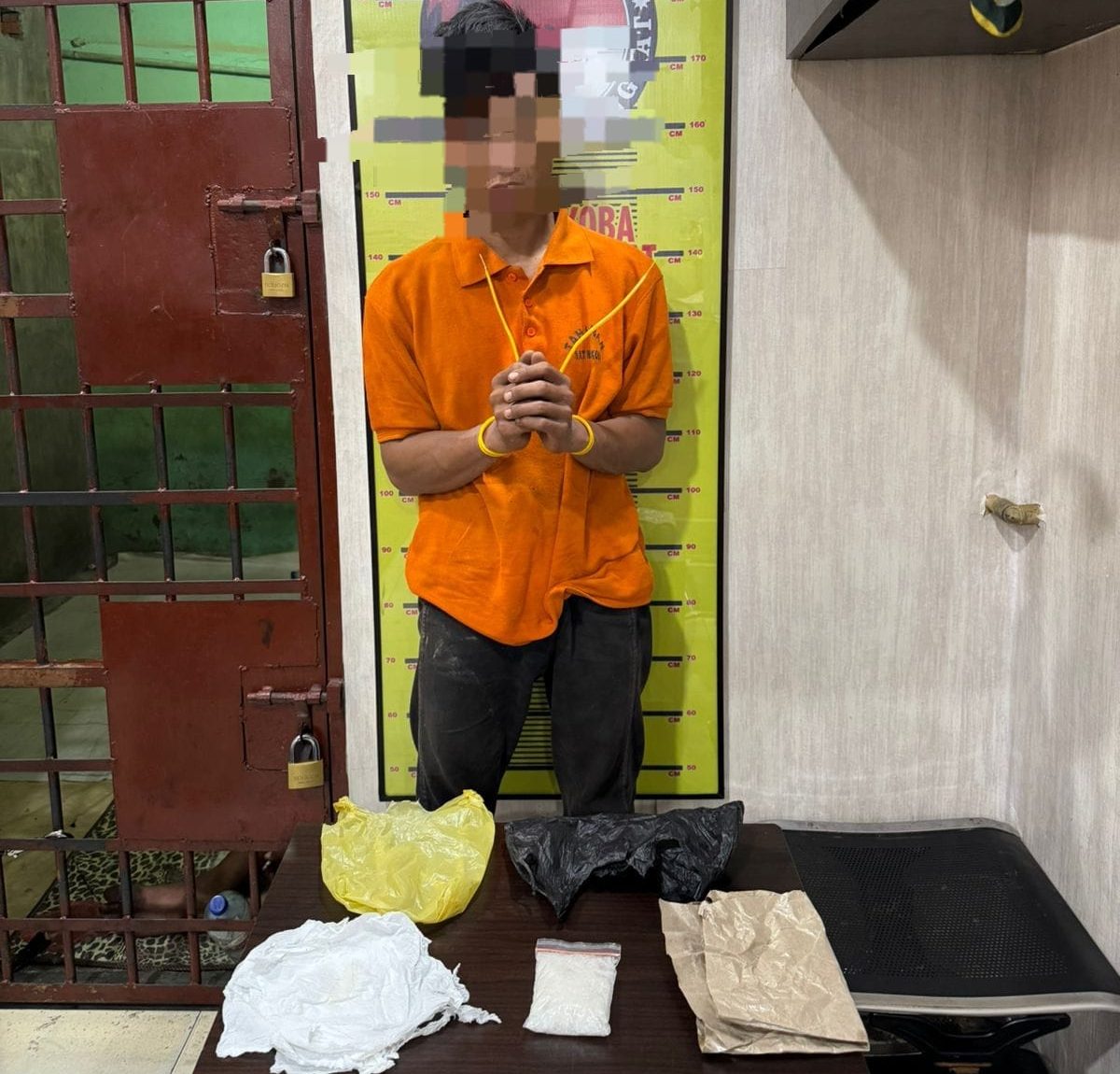 Pria di Stabat Ditangkap