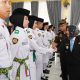 46 Paskibraka Langkat Dikukuhkan, Tiorita Ajak Generasi Muda Isi Kemerdekaan dengan Prestasi