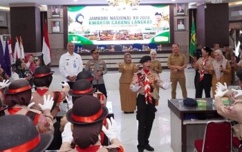 85 Kontingen Pramuka Langkat Dilepas Ikuti Jambore Nasional XII di Cibubur