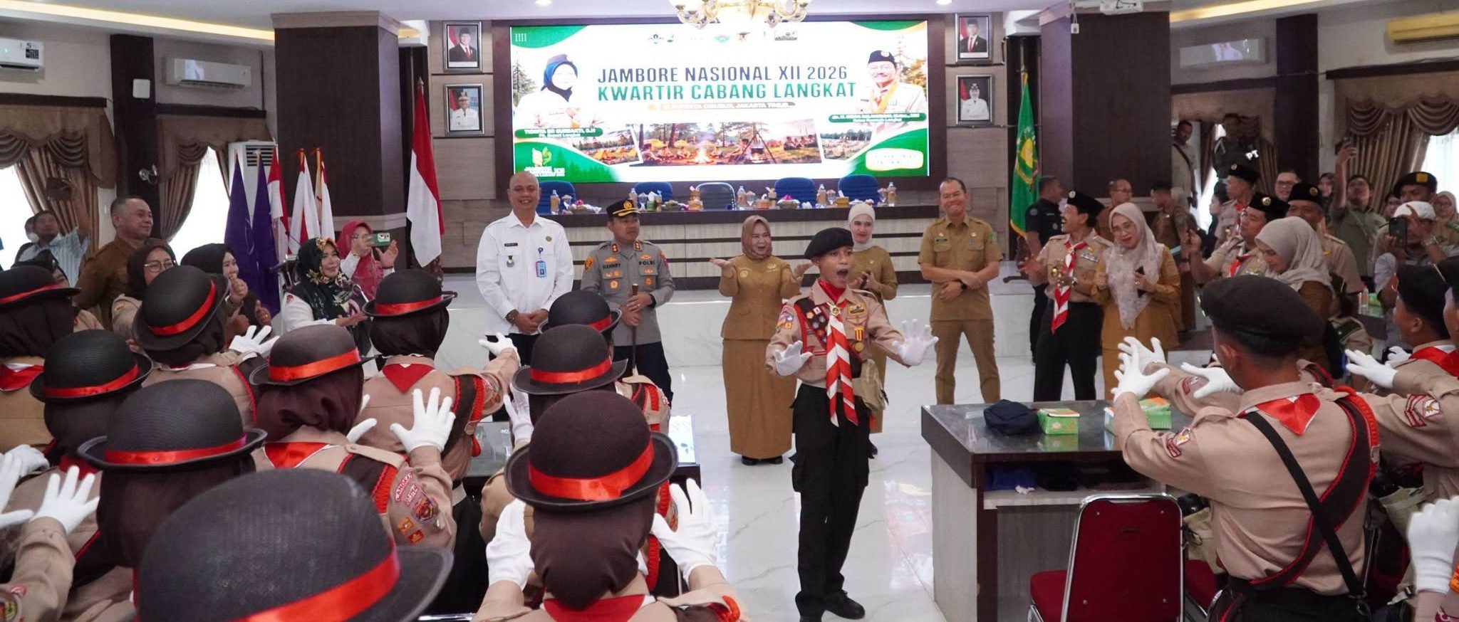 85 Kontingen Pramuka Langkat