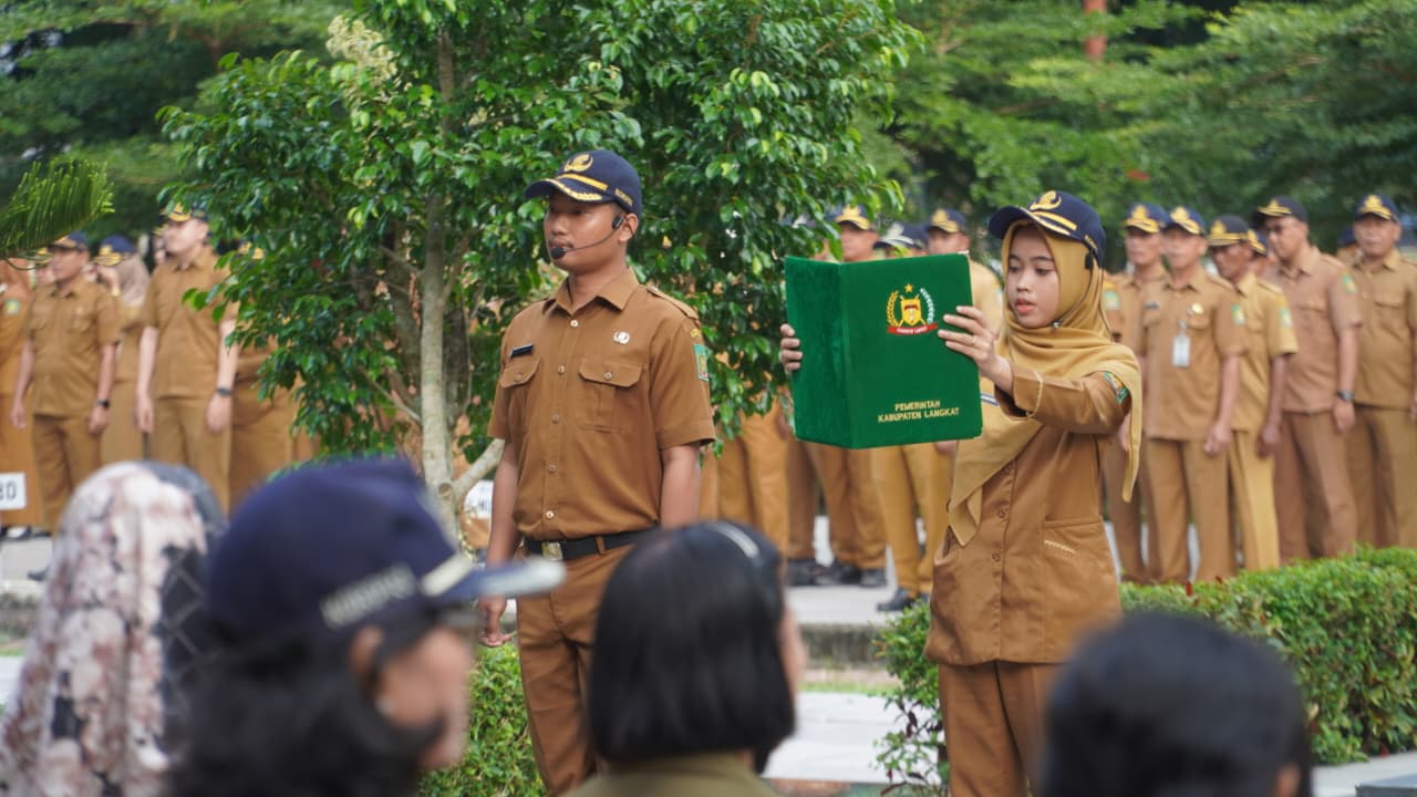 Apel Gabungan Pemkab Langkat