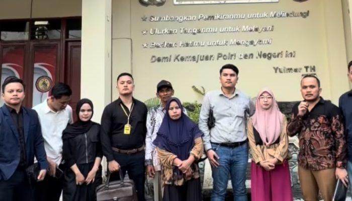 Didampingi Kuasa Hukum, Istri Sah Datangi Polres Langkat Terkait Suami Nikah Lagi