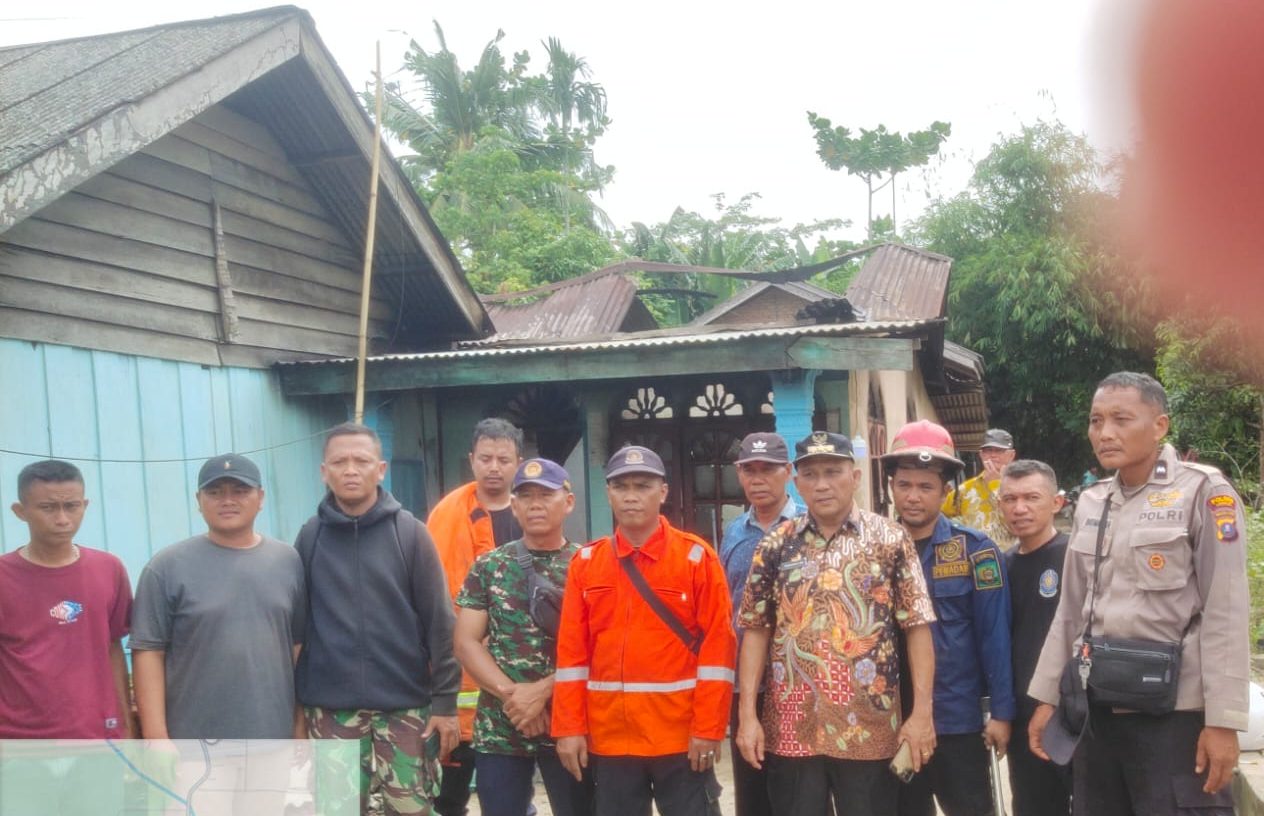 Dua Rumah Terbakar di Secanggang