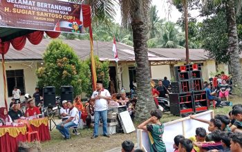 IKASMANSAKU Gelar Sugiat Santoso CUP I, Cetak Bibit Muda Sepak Bola Langkat