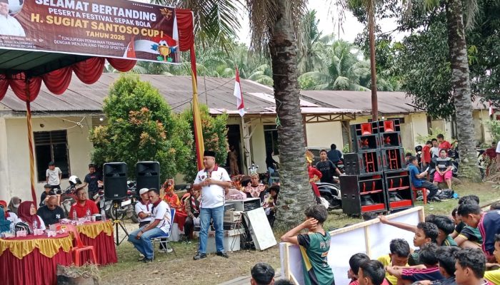 IKASMANSAKU Gelar Sugiat Santoso CUP I, Cetak Bibit Muda Sepak Bola Langkat