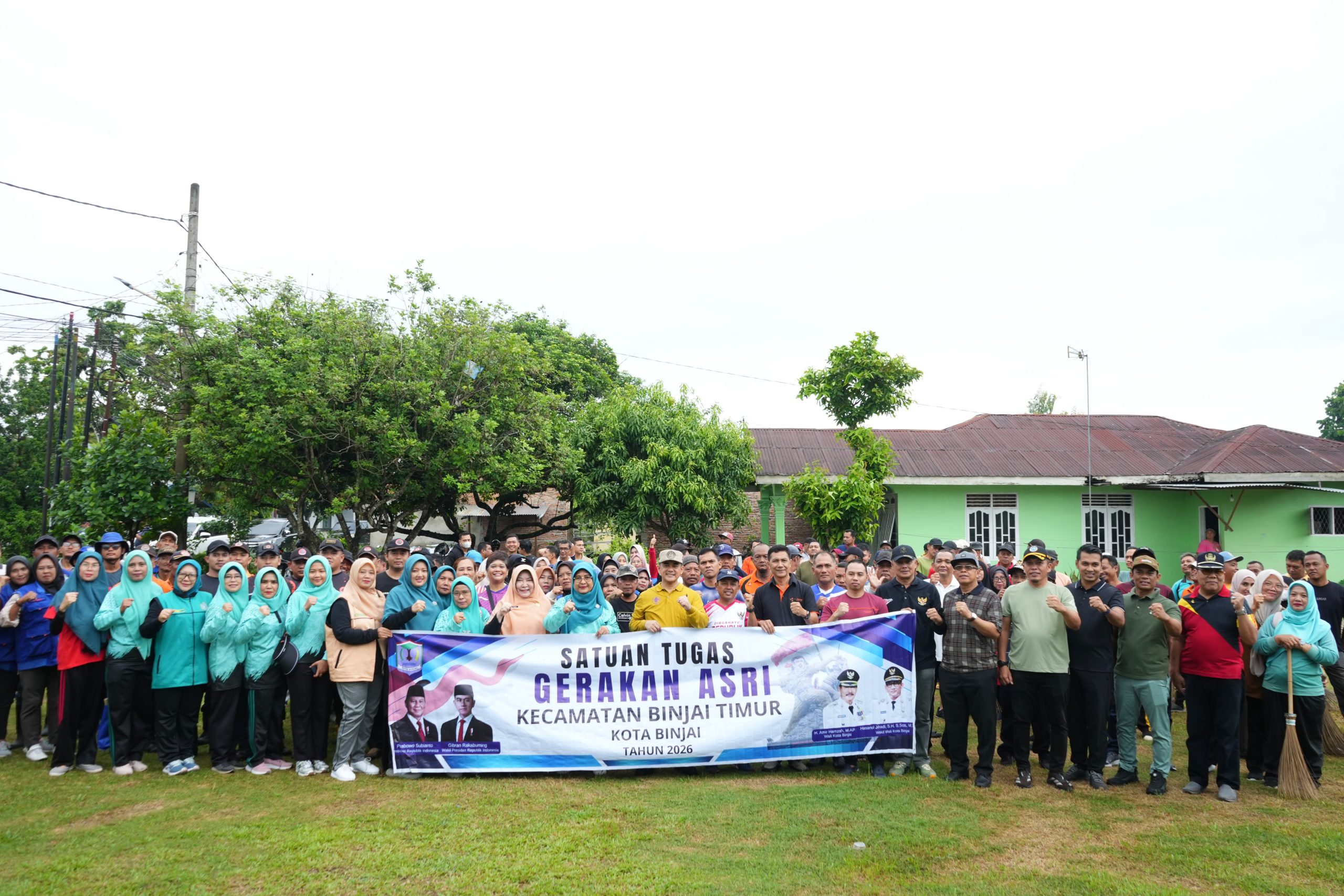 Jelang Penilaian Lomba Aku Hatinya PKK Binjai