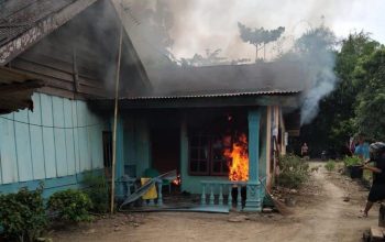 Kebakaran Rumah di Kepala Sungai Secanggang, Korban Dievakuasi