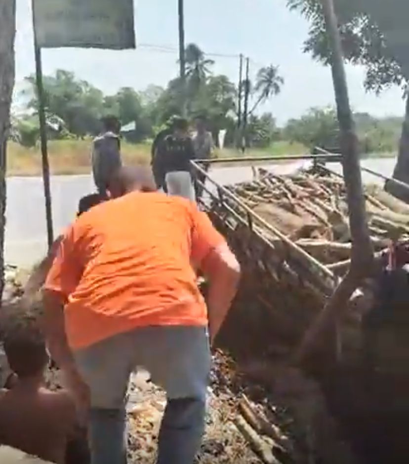 Kecelakaan di Paluh Manis Gebang