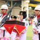 Khidmat, Upacara Penurunan Bendera HUT ke-81 RI di Binjai Berlangsung Lancar
