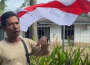 Kisah Faisal, Warga Gebang yang Berburu Rezeki dengan Jualan Bendera Merah Putih di Stabat
