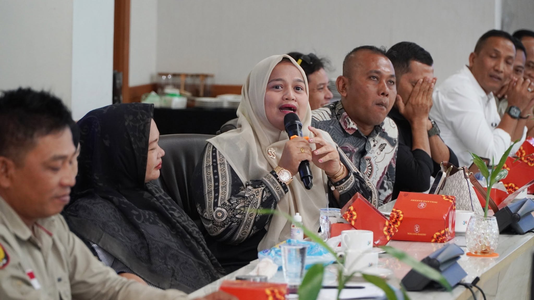 Korban Banjir di Langkat Sumut