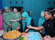 PKK Kota Binjai Mengunjungi Kampung Tahu