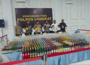 Operasi Penyakit Masyarakat Polres Langkat