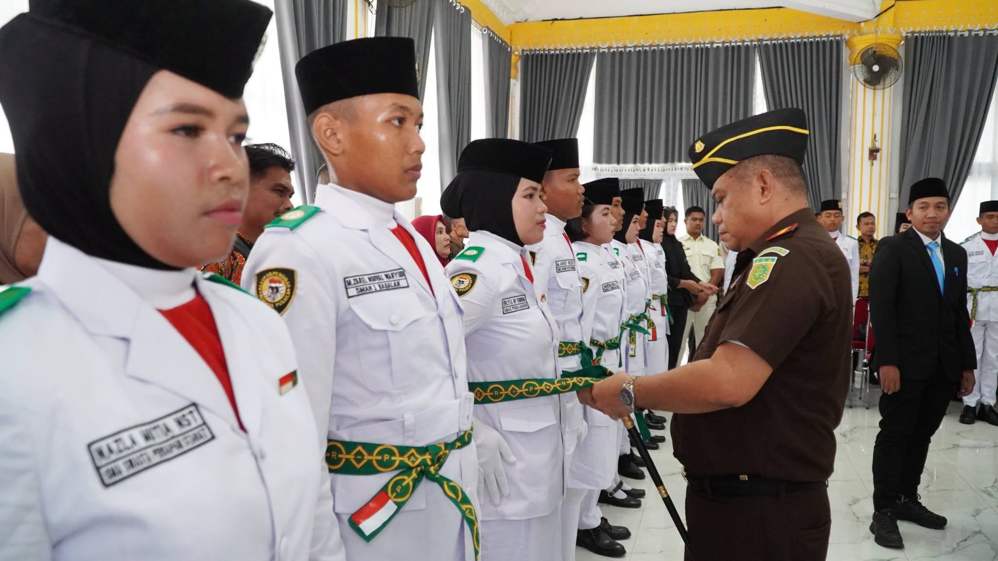 Paskibra Langkat Dikukuhkan