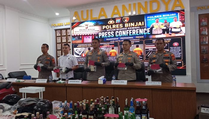Polres Binjai Ungkap Kasus Penemuan Mayat Bayi di Pinggir Sungai, Dua Tersangka Diamankan